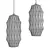 Elegant Mimo Faceted Pendant 3D model small image 2