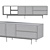 Modern Morrison Dresser 3D model small image 2