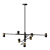 GITTAN CH 8: Designer Lamp with Adjustable Cylindrical Shades 3D model small image 2