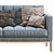 Contemporary AC Lounge Sofa 3D model small image 2