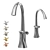 Stella 130 Single-Hole Washbasin Mixer 3D model small image 1