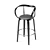 Apriori L Bar Stool: Elegant Design in Wood & Leather 3D model small image 4