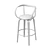 Apriori L Bar Stool: Elegant Design in Wood & Leather 3D model small image 5