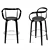 Apriori L Bar Stool: Elegant Design in Wood & Leather 3D model small image 6