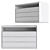 Sleek 5050 Molteni Nightstand 3D model small image 4