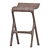 Umthi Bar Stool: Exquisite Craftsmanship 3D model small image 1