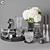 Chrome Decor Set - 36 Pieces 3D model small image 7