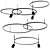 AROS Pendant Lamp Collection: Modern LED Lighting 3D model small image 1