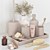 Modern Bathroom Set: Stylish and Functional 3D model small image 1