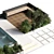 Outdoor Oasis: Furniture, Pool & Backyard 3D model small image 4