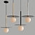 Scandi Glass Pendant Lamp 3D model small image 1