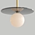 Scandi Glass Pendant Lamp 3D model small image 4