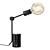 Rustic Twig Table Lamp 3D model small image 1