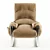 Vintage Italian Mohair Lounge Chairs 3D model small image 2