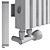  Sleek Tubular Radiators GUARDO RETTA 3D model small image 3