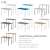 IKEA Lagkapten/Adils - Stylish and Functional Work Desk 3D model small image 2
