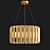 Golden Glow Pendant Lighting Collection 3D model small image 3