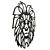 Stylish Lion Wall Decor 3D model small image 5