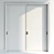 Dual Material Doors - Versatile Options 3D model small image 3