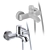 Vitra Shower Faucets with Rubber Hose 3D model small image 2