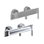 Vitra Shower Faucets: Elegant Design, Rubber Hose 3D model small image 6