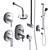 Vitra Concealed Shower Mixers 3D model small image 1