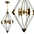 Elegant Lyons Pendant Light 3D model small image 1
