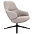 Arper Aston Low Backrest - Versatile and Stylish 3D model small image 4