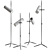 WANDER Floor Lamp: Modern Elegance by Roche Bobois 3D model small image 2