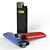 Sleek BIC Lighter with 8 Color Options 3D model small image 2