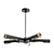 Elegant Black Chandelier: Novato 3D model small image 1
