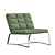 Minotti Delaunay Quilt: Luxe Elegance for your Home 3D model small image 1