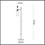 Elegant Bizet Floor Lamp 3D model small image 2