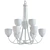 Ashton 9-Light 31" Bronze Chandelier 3D model small image 2