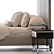 Versatile Bed for Modern Living 3D model small image 2