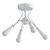 Ed Ellen Degeneres Piro Flush Mount 3D model small image 2