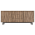 Italian Walnut Carved Design Sideboard Chest 3D model small image 2