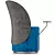 Loomi Modern Armchair: Stylish and Comfortable 3D model small image 2