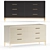 Modern Melbourne Chest of Drawers 3D model small image 1