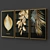 Modern Frame Wall Paintings, Set of 5 3D model small image 3