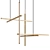 Modern LED Chandeliers: Coordinates Collection 3D model small image 1