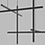 Modern LED Chandeliers: Coordinates Collection 3D model small image 7