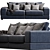 Ultimate Comfort Sofa Boss 3D model small image 1