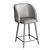 Millie Metal Leg Chair 3D model small image 5