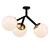 Rustic Elegance: Ravello 3 Light Pendant 3D model small image 1