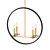 Vintage-inspired Fiorella Chandelier 3D model small image 1