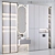 Modern Bathroom Furniture Set 3D model small image 2