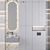 Modern Bathroom Furniture Set 3D model small image 4