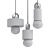 Modern Elegance: Bowie Pendant 3D model small image 2