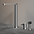 Quadro Brass Mixer: 360° Swivel Spout 3D model small image 2